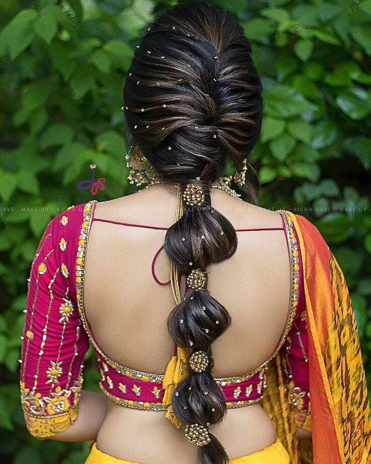 21+ Best Indian girl hair style photos | हेयर स्टाइल गर्ल्स 15 simple wedding hairstyles indian | wedding indian bridal hairstyle