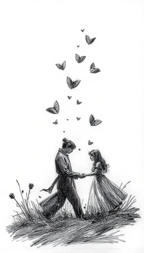 Human pencil drawing easy and beautiful images