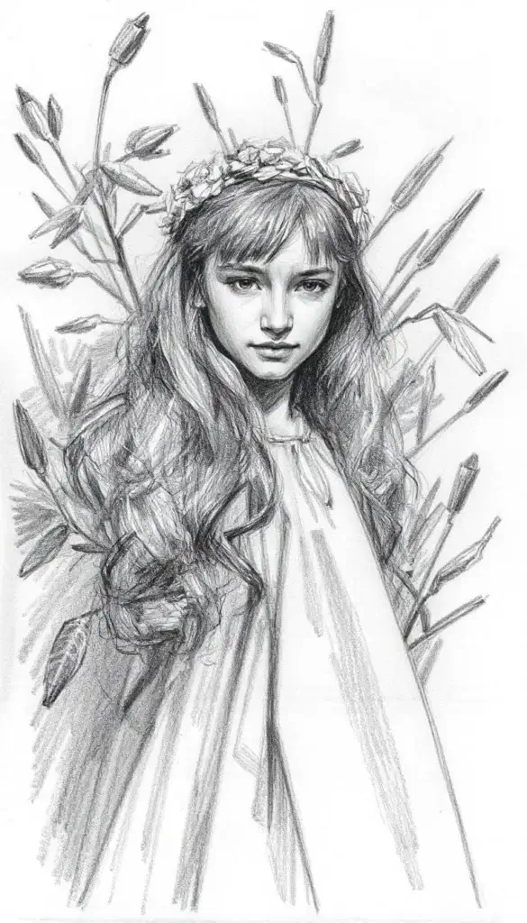 Human pencil drawing easy and beautiful images