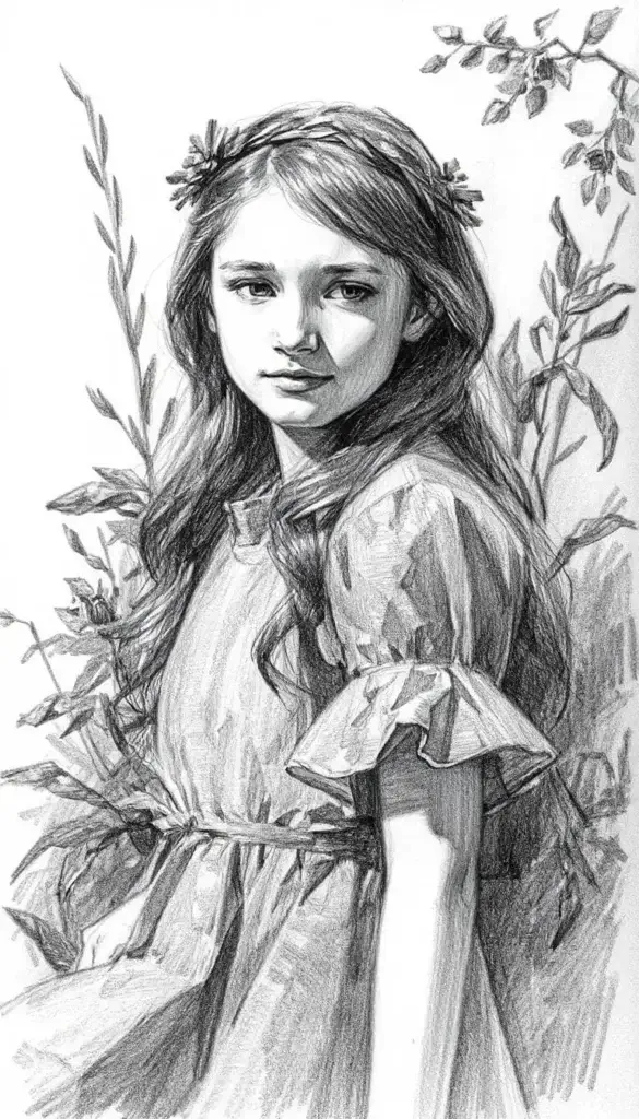 Human pencil drawing easy and beautiful images