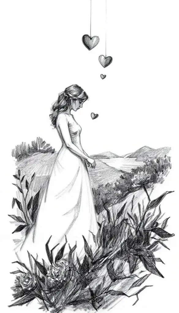 Human pencil drawing easy and beautiful images